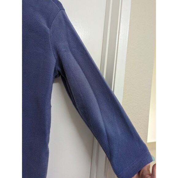 Croft & Barrow Long Sleeve Sweater Blue Christmas Let it Snow Penguin Size PL - Picture 10 of 13